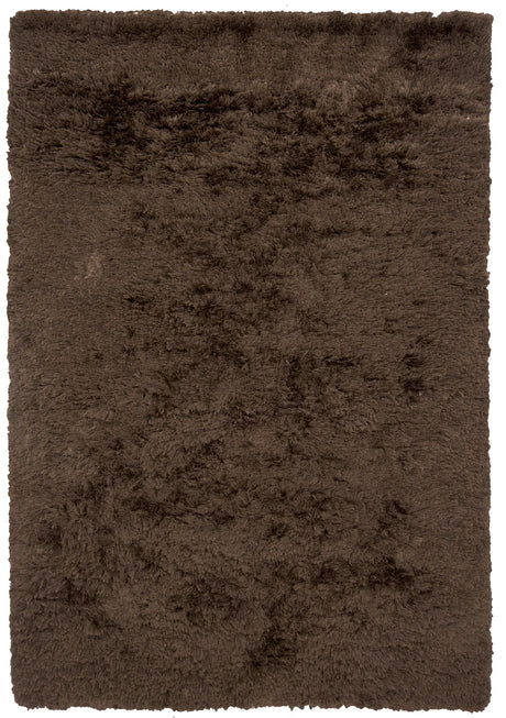 Chandra Celecot CEL-4703 Dark Brown rug, flat view