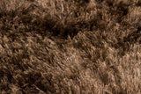 Chandra Celecot CEL-4703 Dark Brown rug, texture close-up