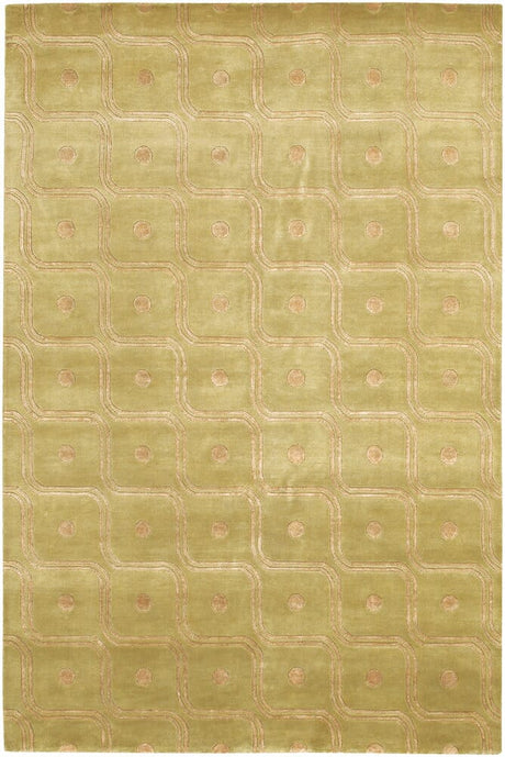 Chandra Aadi Aad1323 Green / Brown Rugs - Chandra - aad1323 - 23