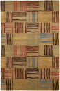 Chandra Aadi Aad1328 Brown / Cherry / Gold / Blue Rugs.