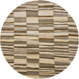 Chandra Aadi Aad1336 Green / Ivory / Brown / Beige / Gold Rugs.