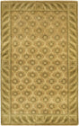 Chandra Aadi Aad1412 Green / Tan / Gold / Beige / Light Brown Rugs.