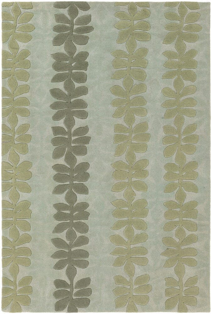 Chandra Alfred Shaheen Alf2103 Blue / Grey Rugs.