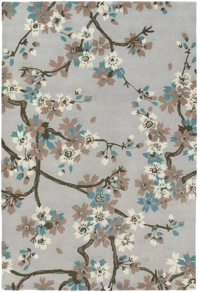 Chandra Alfred Shaheen Alf2110 Grey Rugs.