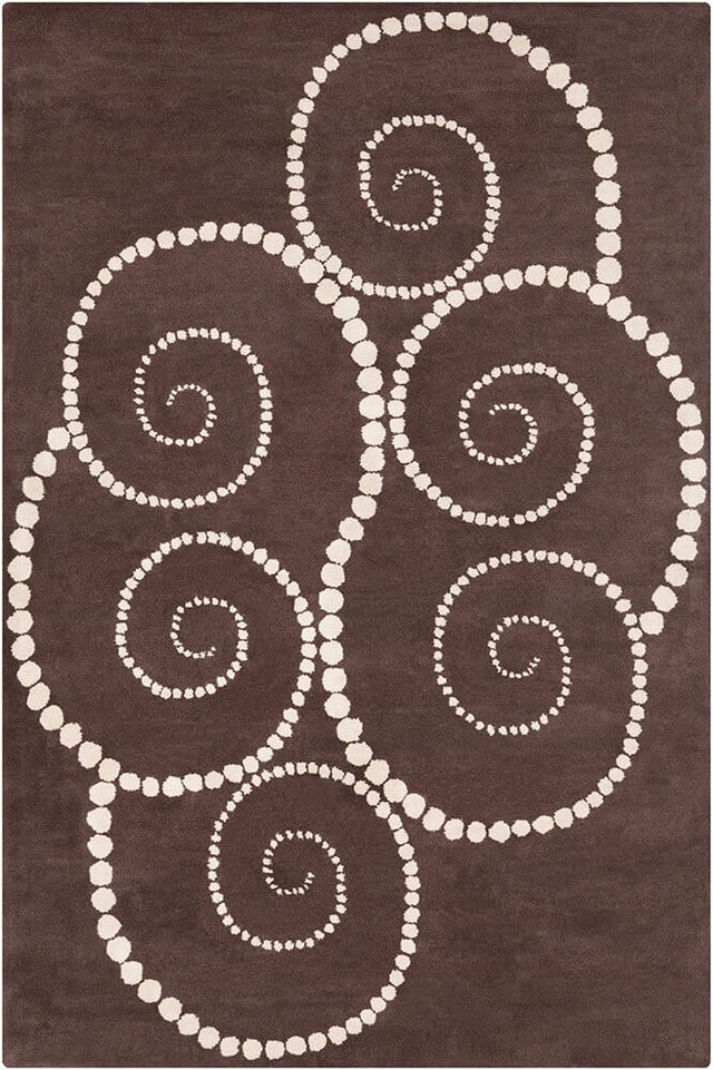 Chandra Allie All111 Cream / Brown Rugs.