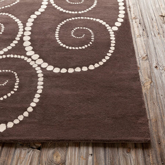 Chandra Allie All111 Cream / Brown Rugs.