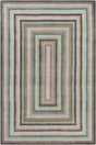 Chandra Allie All116 Tan / Blue / Grey / Green Rugs.