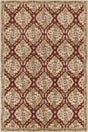 Chandra Allie All126 Burgundy / Cream / Tan / Gold Rugs - Chandra - all126 - 576