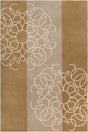 Chandra Allie All161 Tan / Cream Rugs.