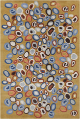 Chandra Allie All222 Gold / Multi Rugs.