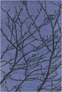 Chandra Allie All229 Blue / Black Rugs.