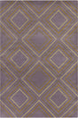 Chandra Allie All259 Purple / Yellow / Grey Rugs.