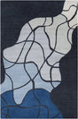 Chandra Allie All36 Grey / Blue Rugs.