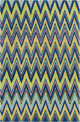 Chandra Allie All55 Green / Blue / Yellow / Purple Rugs.