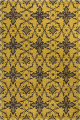 Chandra Allie All91 Gold / Green / Brown Rugs.