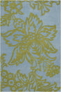 Chandra Amy Butler Amy13216 Green / Blue Rugs.