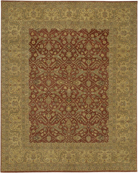 Chandra Angora Ang1405 Brown / Tan / Gold / Beige / Dusty Red Rugs - Chandra - ang1405 - 23