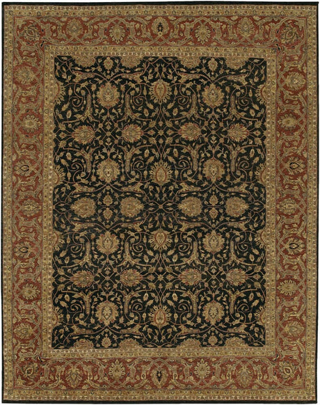 Chandra Angora Ang1406 Black / Brown / Tan / Gold / Beige / Dusty Red Rugs - Chandra - ang1406 - 23