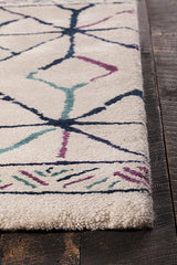 Chandra Arcon Arc33700 Cream / Red / Blue / Black Rugs.