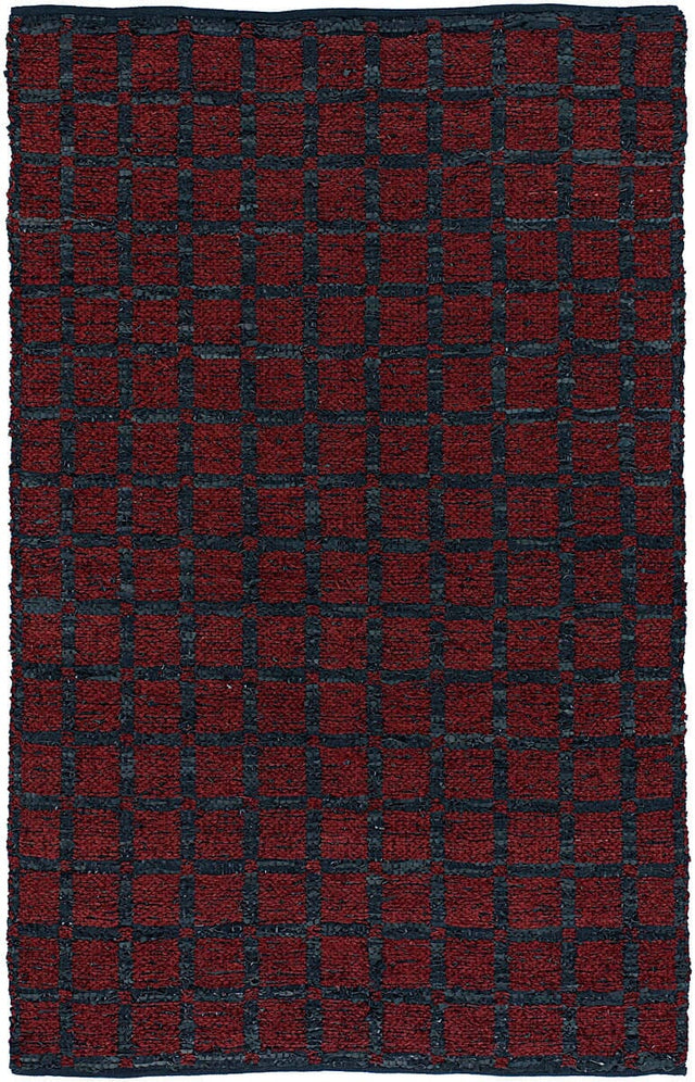 Chandra Art Art3687 Red / Black Rugs.