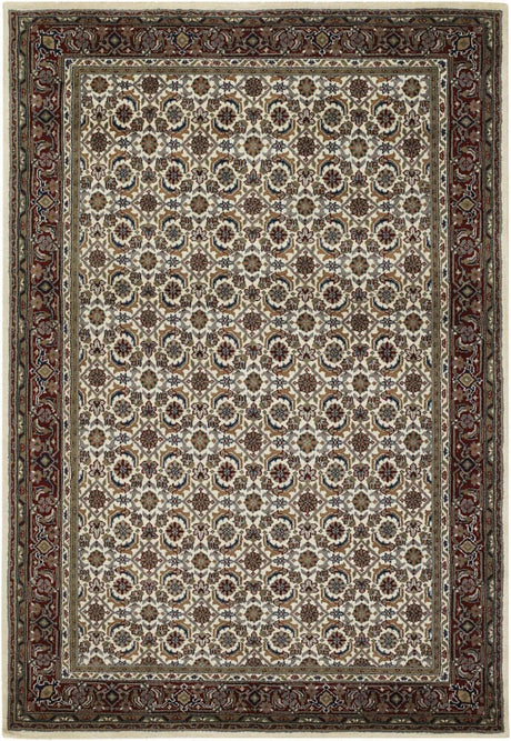 Chandra Arumai Aru12503 Green / Burgundy / Peach / Black / Ivory Rugs.