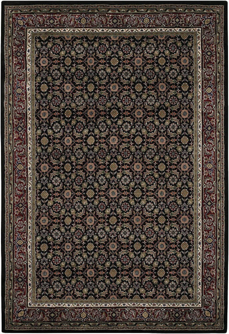 Chandra Arumai Aru12504 Ivory / Green / Burgundy / Peach / Black Rugs - Chandra - aru12504 - 23