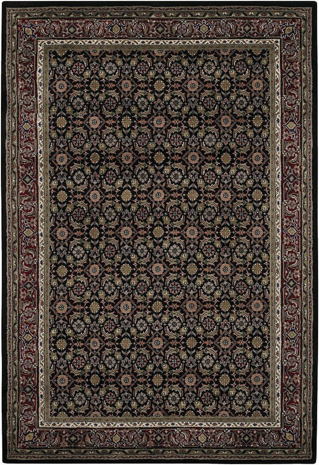 Chandra Arumai Aru12504 Ivory / Green / Burgundy / Peach / Black Rugs - Chandra - aru12504 - 23