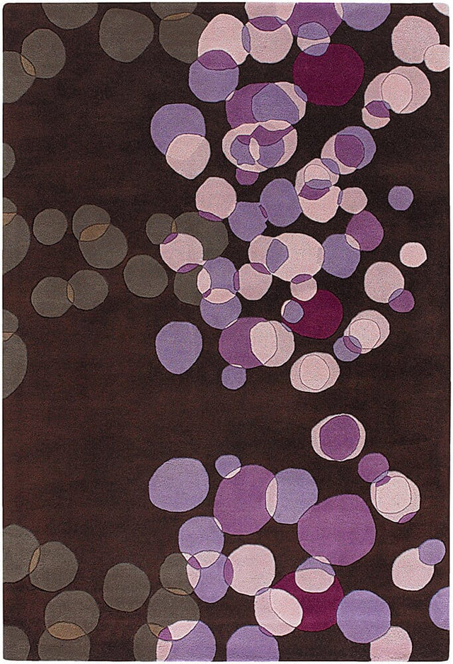 Chandra Avalisa avl-6114 Purple Rugs.