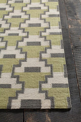 Chandra Avon Avo-34402 Green Rugs.