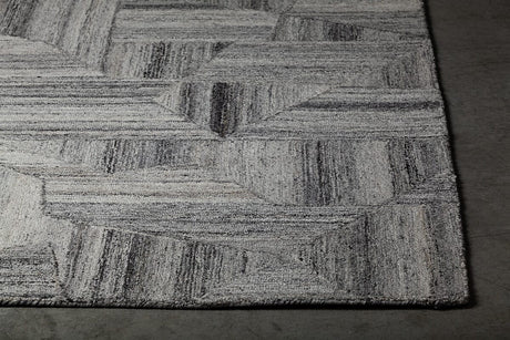 Chandra Avril Avr - 49200 Grey / White Rugs - Chandra - avr49200 - 576