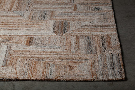 Chandra Avril Avr - 49201 Brown / Grey / White Rugs - Chandra - avr49201 - 576