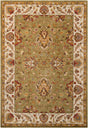 Chandra Bajrang Baj-8003 Green Rugs.