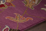 Chandra Bajrang Baj-8009 Purple Rugs.