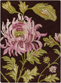 Chandra Bajrang Baj-8012 Brown Rugs.