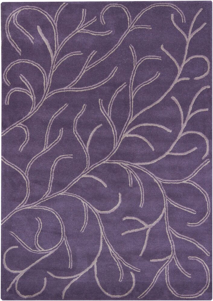 Chandra Bajrang Baj-8018 Purple Rugs.
