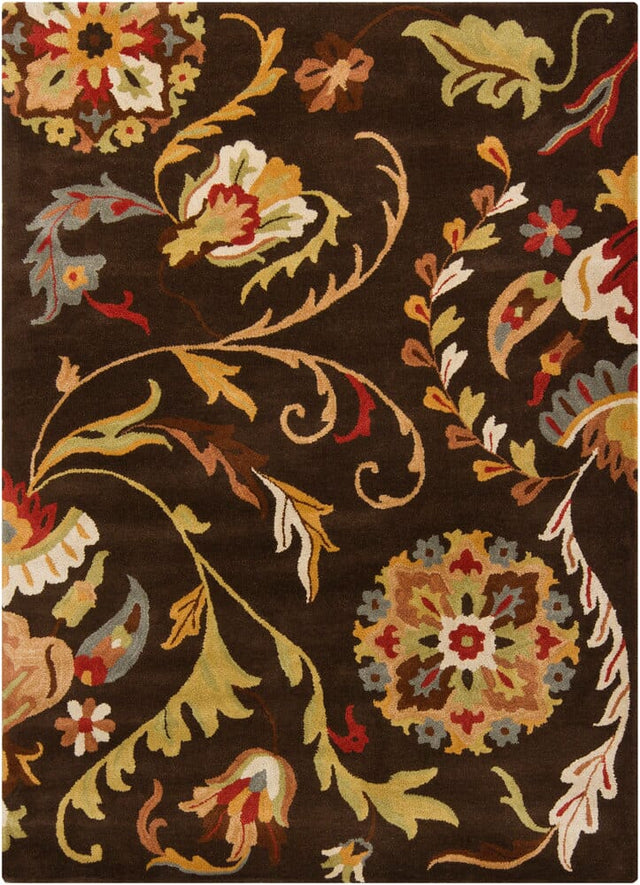 Chandra Bajrang Baj-8020 Brown Rugs.