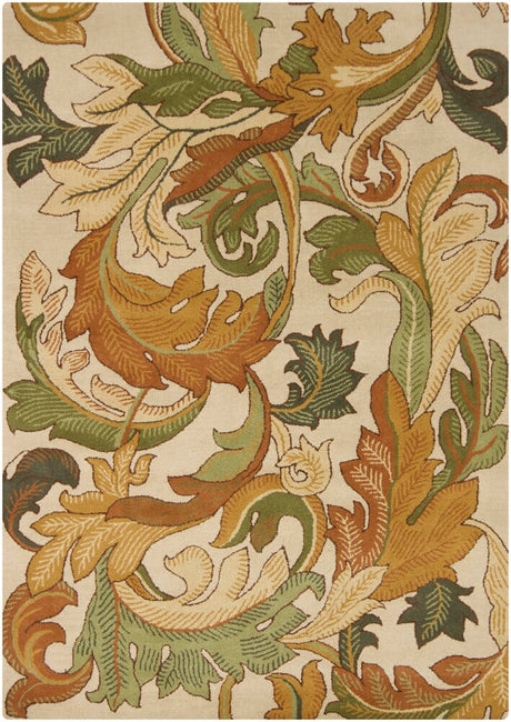 Chandra Bajrang Baj-8029 Ivory Rugs.