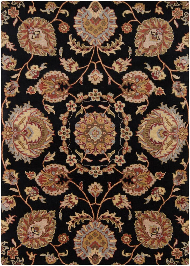 Chandra Bajrang Baj-8032 Black Rugs.
