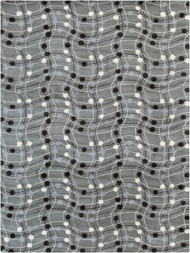 Chandra Bajrang Baj-8048 Grey Rugs.