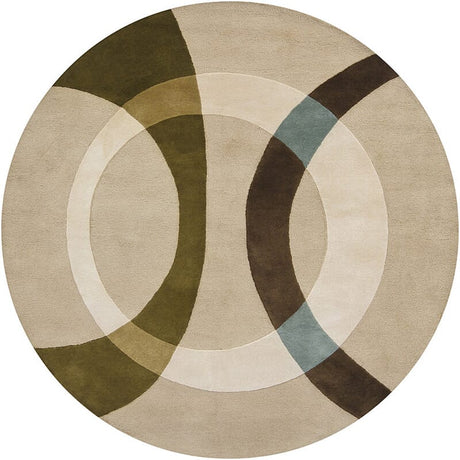 Chandra Bense Garza ben3021 Tan & Ivory Rugs.