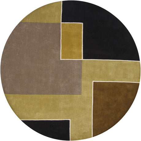 Chandra Bense Garza ben3023 Brown Rugs.