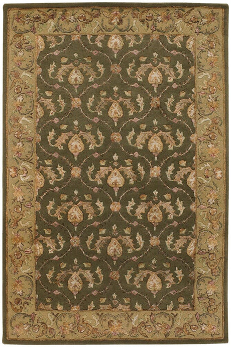 Chandra Bliss Bli1002 Green / Gold / Brown / Tan / Orange / Beige Rugs - Chandra - bli1002 - 576