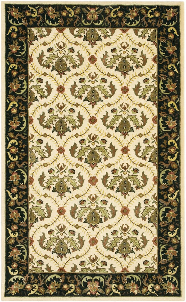 Chandra Bliss Bli1003 Ivory / Black / Green / Gold / Brown / Tan Rugs - Chandra - bli1003 - 23