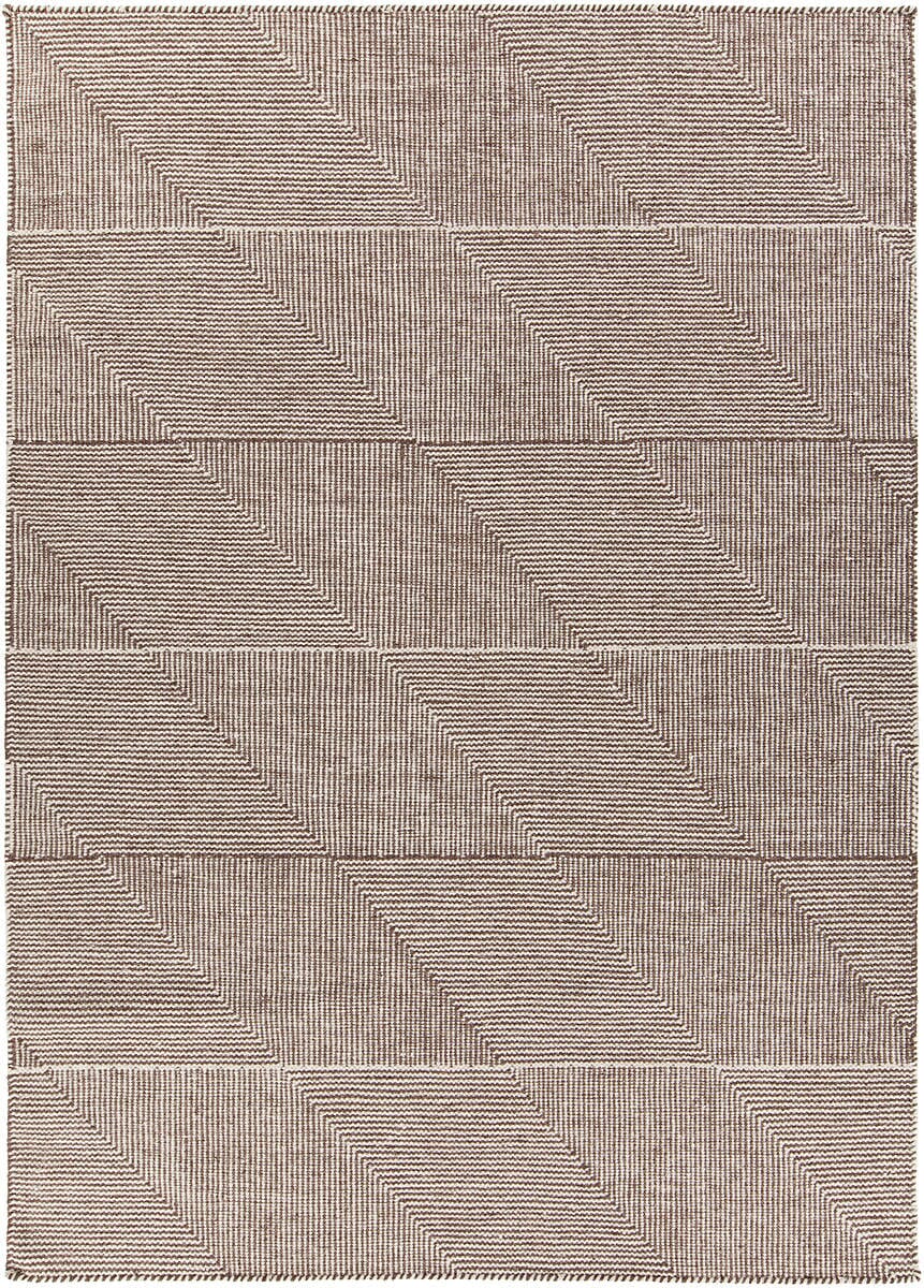 Chandra Bristol Bri35808 Brown / White Rugs.