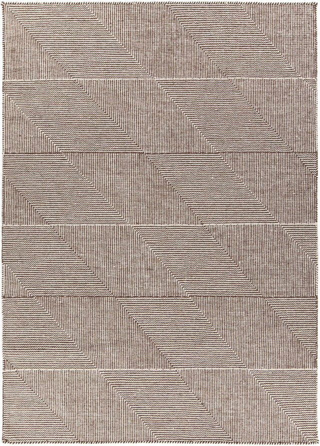 Chandra Bristol Bri35808 Brown / White Rugs.