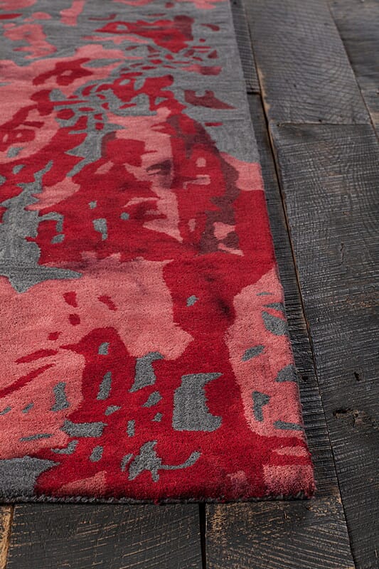 Chandra Brynn Bry42700 Red / Charcoal Rugs.