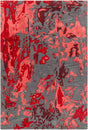 Chandra Brynn Bry42700 Red / Charcoal Rugs.