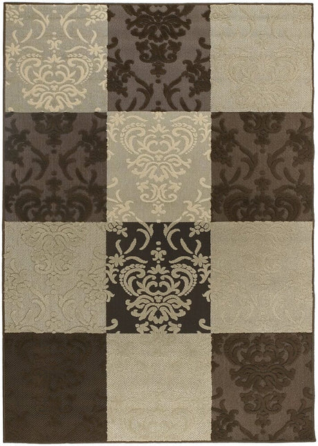 Chandra Calcutta Cal1522 Beige / Brown Rugs - Chandra - cal1522 - 11137