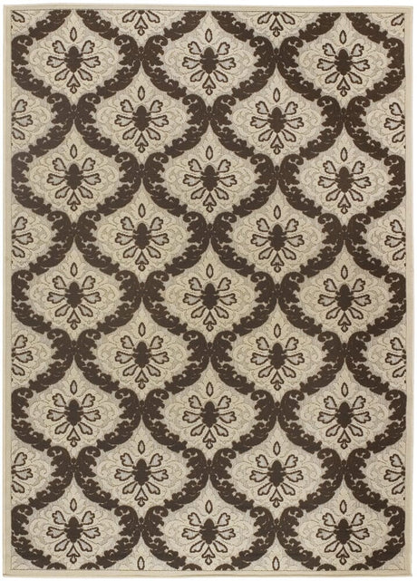 Chandra Calcutta Cal1524 Beige / Brown Rugs - Chandra - cal1524 - 11137