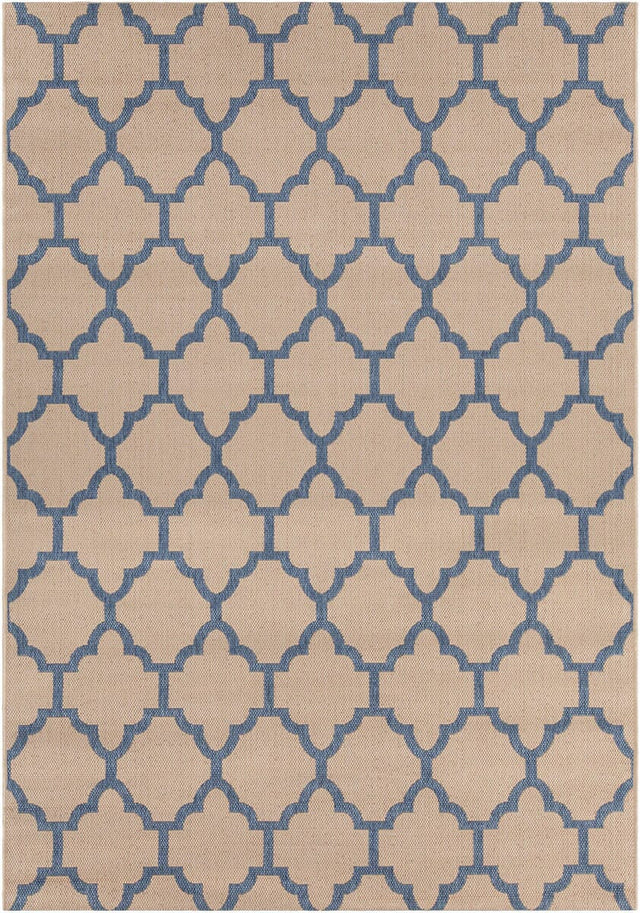 Chandra Calcutta Cal1551 Beige / Blue Rugs - Chandra - cal1551 - 46